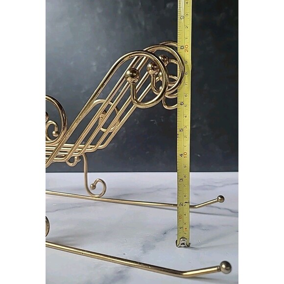 Brass Plated Santa Sleigh Vintage Christmas Decor - Picture 7 of 10